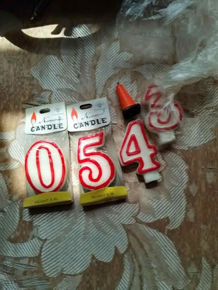 Photo of free Number candles (Yalding ME18) #1