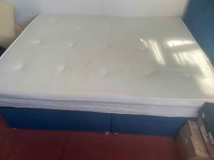 Photo of free Queen size bed and mattress (Harold hill RM3) #2
