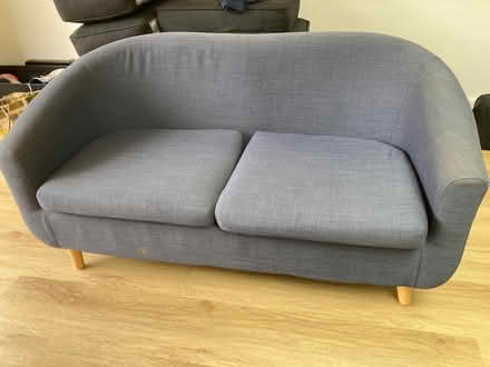 Photo of free Blue 2-seater sofa (Fleetville AL4) #2