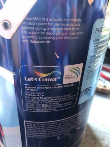 Photo of free Dulux Matt emulsion paint (East Carleton NR14) #2