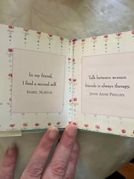 Photo of free Tiny book of friendship wuotes (Ossining) #2