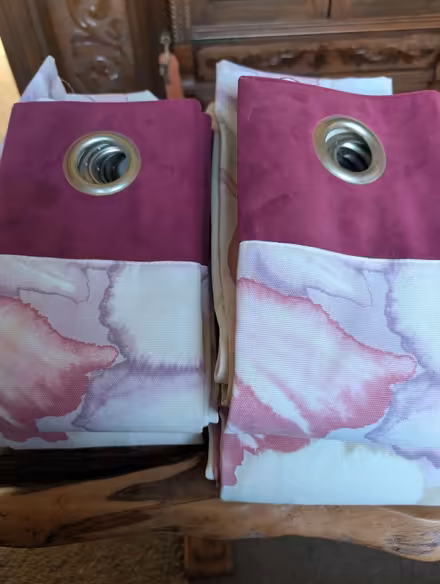 Photo of free Floral curtains (Pudsey LS28) #1