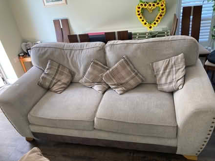 Photo of free 3 seater sofa (Stilton) #1