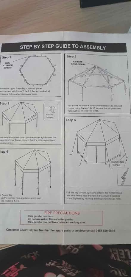 Photo of free Garden gazebo (Litchard, Bridgend CF31) #1