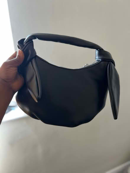 Photo of free Black leather bag (Huntington WS12) #1