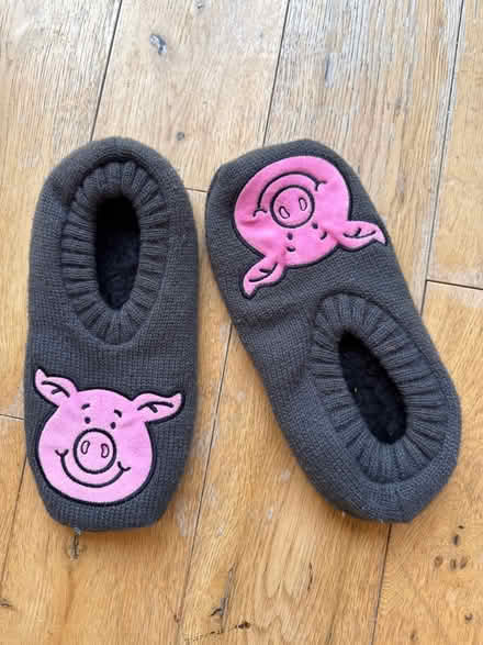 Photo of free Percy pig slippers (Bromham MK43) #1