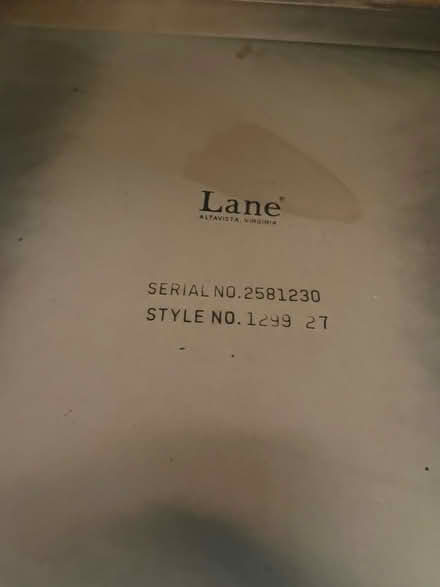 Photo of free Lane coffee table (West Springfield) #3