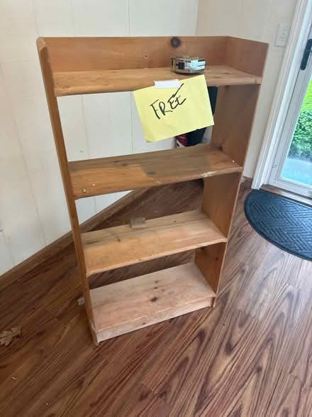 Photo of free Pine bookshelf for refinishing (Chelmsford) #1