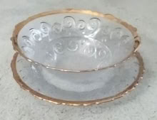 Photo of free Glass Punchbowl Set (near Ford Rd and Sheldon) #1