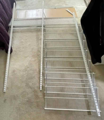 Photo of free 5 ft Closet Organizer (near the Cupertino Library) #1