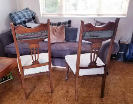Photo of free Two dining chairs (Gloucester) #4