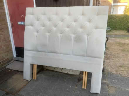 Photo of free Headboard for bed (West Molesey.) #1