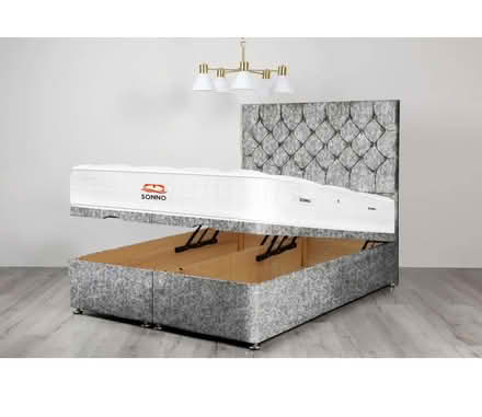 Photo of free Grey ottoman bed, good condition (Muswell Hill, N10) #1