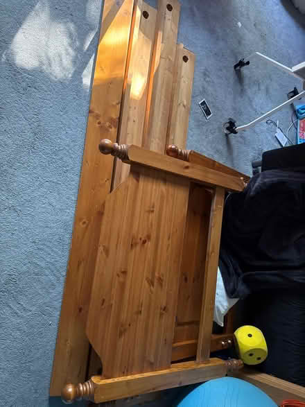 Photo of free Two matching single bed frames (Kingswood) #1