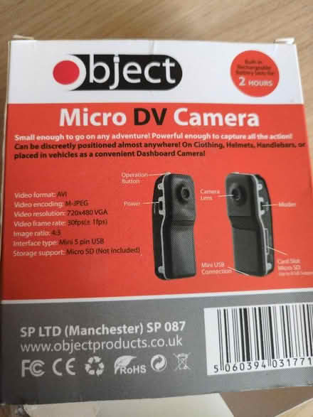 Photo of free Micro DV camera (Little Dawley TF4) #2