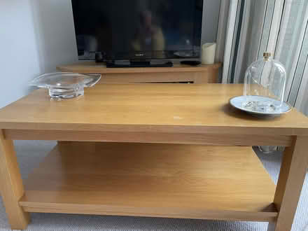 Photo of free Oak Coffee Table (Barns Green) #1