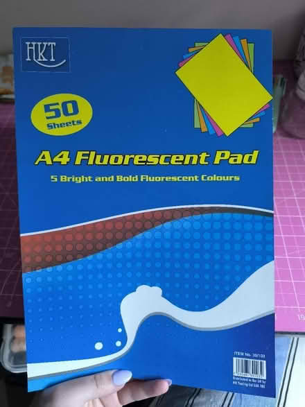 Photo of free A4 fluorescent sheets (Birkenhead) #1
