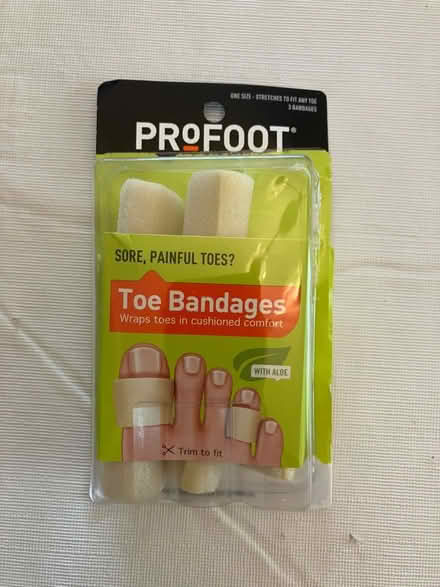 Photo of free Foam toe bandages (Evergreen, E. San Jose) #1