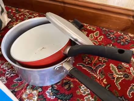 Photo of free Various items; pans bin space heater bread bin (Stainton CA11) #2