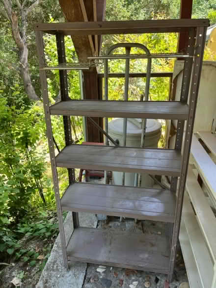 Photo of free Metal shelves (Orinda) #2