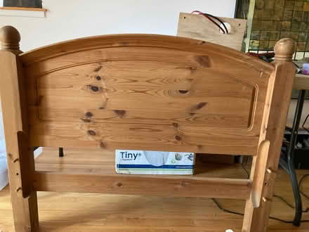 Photo of free Twin headboard (Lake Cook and Rte 41) #1