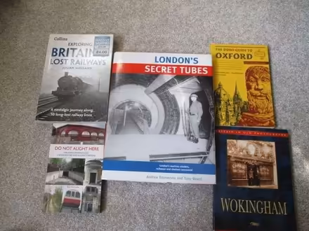 Photo of free Railway/tube/town books (Innsworth GL3) #1