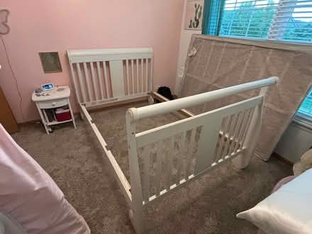 Photo of free Full size bed & Dresser (Palatine Rd. & Wolf Rd.) #1