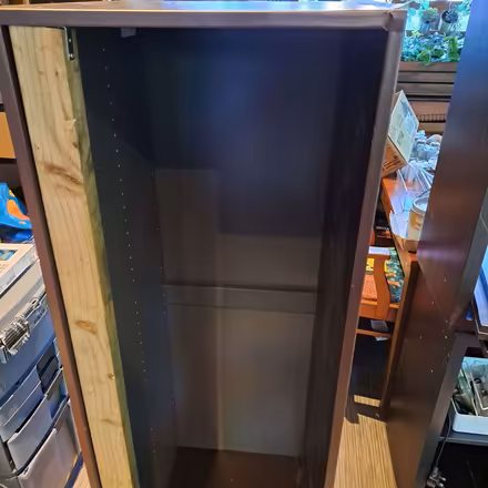 Photo of free Ikea PAX wardrobe black cut down to 150cm (Meir Hay ST3) #2