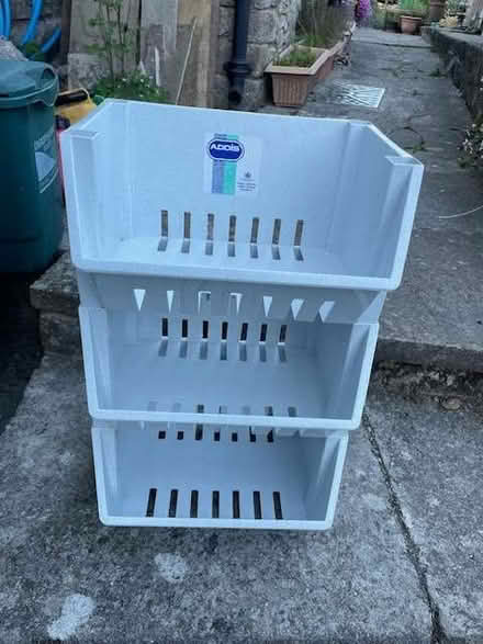 Photo of free 3 tier vegetable rack (Tideswell SK17) #1