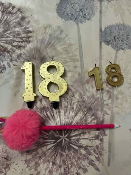 Photo of free 18th birthday decorations & candles (Matlock DE4) #4