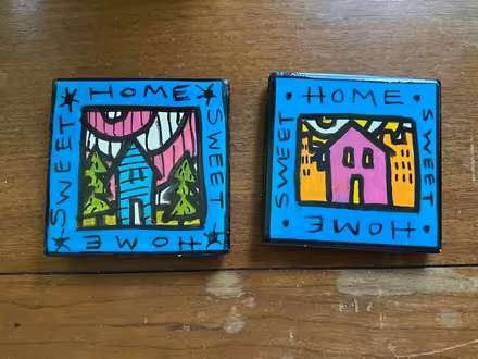 Photo of free Two Tile Magnets (5 blocks S of DGSHS) #1