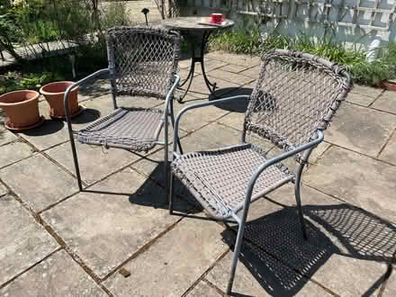 Photo of free Patio chairs (Hints SY8) #1
