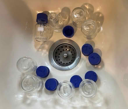 Photo of free 50ml glass bottles (Walden - North Porter Square) #1
