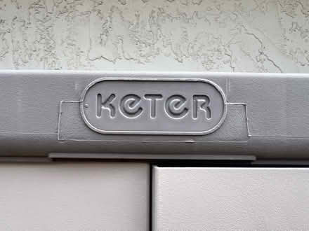 Photo of free Keter tall outdoor storage cabinet (Sunnyvale - Ponderosa Park) #3