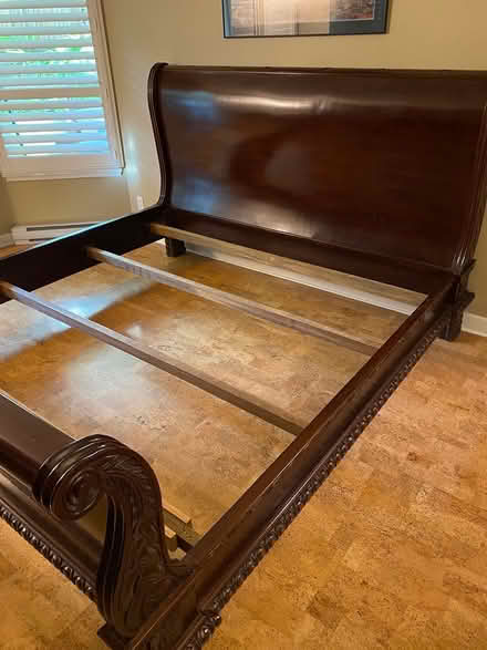 Photo of free King Sleigh Bed (West End Vancouver) #1