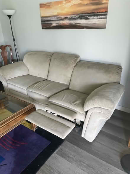 Photo of free Recliner Couch (Orange, ca) #2