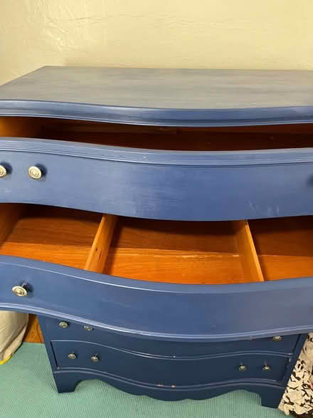 Photo of free 5-drawer Wooden dresser (Washington and Lomas) #3