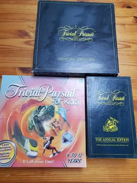 Photo of free Old Trivial Pursuit games (Dyke Road area BN1) #1