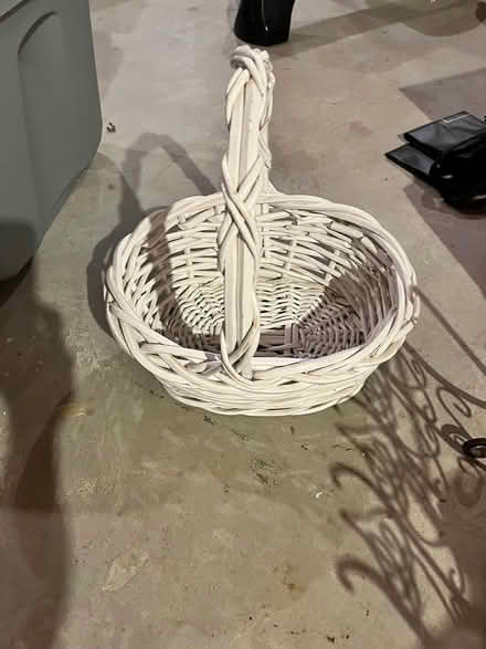 Photo of free Wicker basket (Montgomery Township) #1