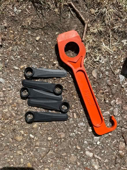 Photo of free Flymo blades and tool (Sanderstead) #1