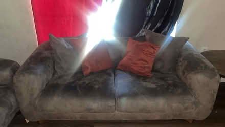 Photo of free Couch with pillow (East Hillsborough) #2