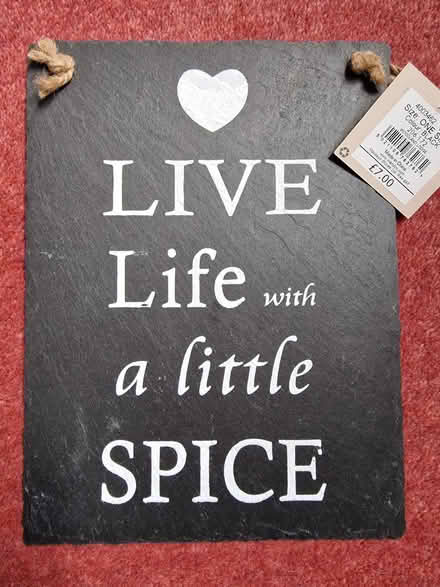 Photo of free Slate sign (Rushden NN10) #1
