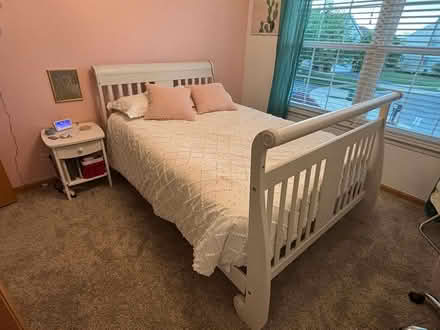 Photo of free Full size bed & Dresser (Palatine Rd. & Wolf Rd.) #2
