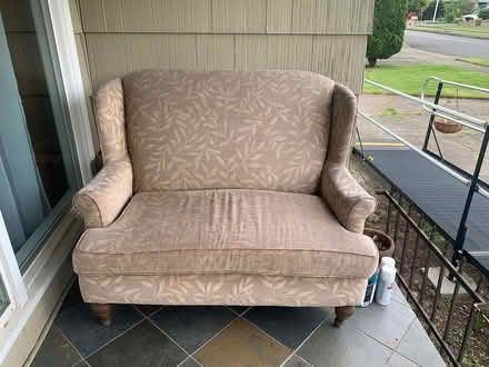 Photo of free Loveseat small couch sofa (Cherry Blossom Neighborhood) #1
