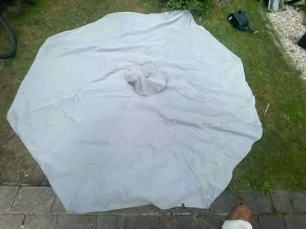 Photo of free Parasol cover 8 strut faded (Oxford) #1