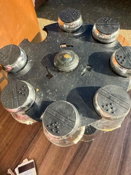 Photo of free Spice jars in rack (PO22 Bersted) #1
