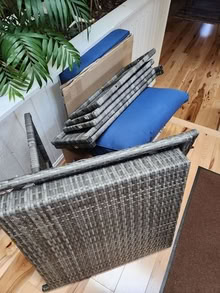Photo of free Some** Pieces of Rattan Patio Set #2