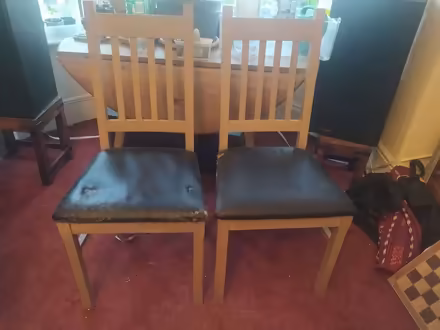 Photo of free Dining Chairs - 2 (Portsmouth PO2) #1