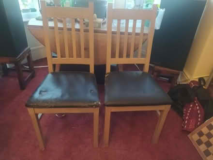 Photo of free Dining Chairs - 2 (Portsmouth PO2) #1