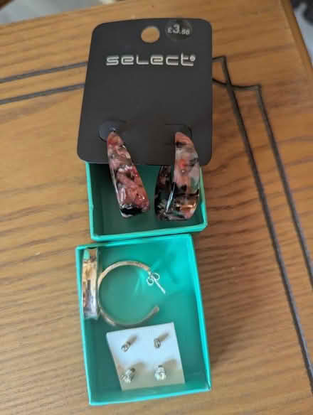 Photo of free New Earrings - silver plated & silver (Grangeway area NN10) #1